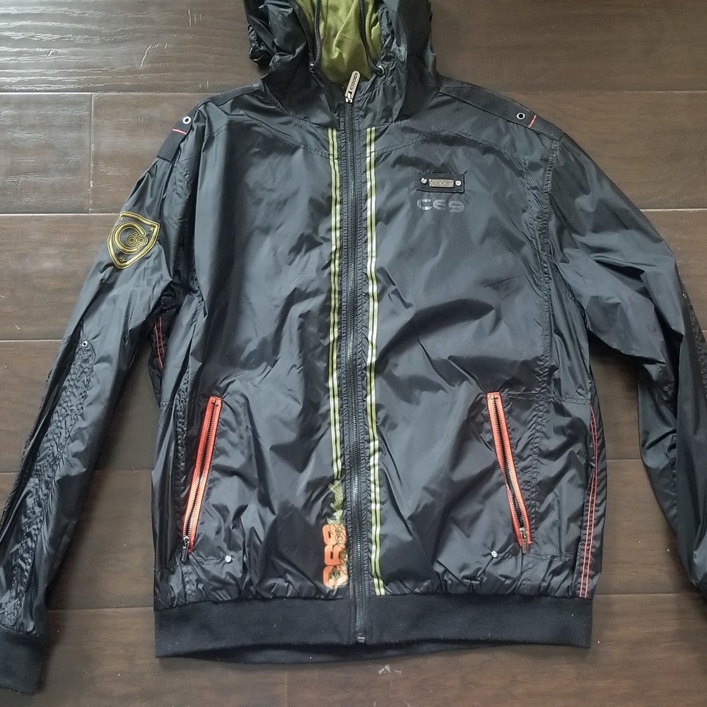 Coogi hooded track jacket